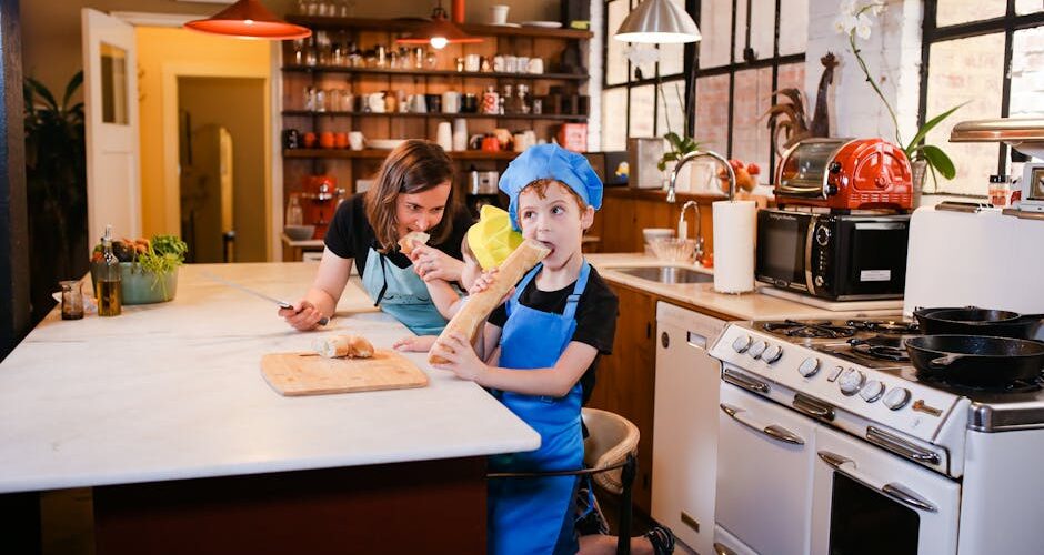 How to Get Your Kids Involved in the Kitchen